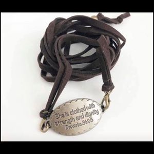 Beautiful Leather Wrap Bracelet